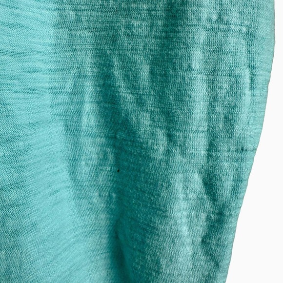 Free Planet Shirt Men’s sz. M Blue Short Sleeve 100% Cotton 2 Buttons - Picture 7 of 8